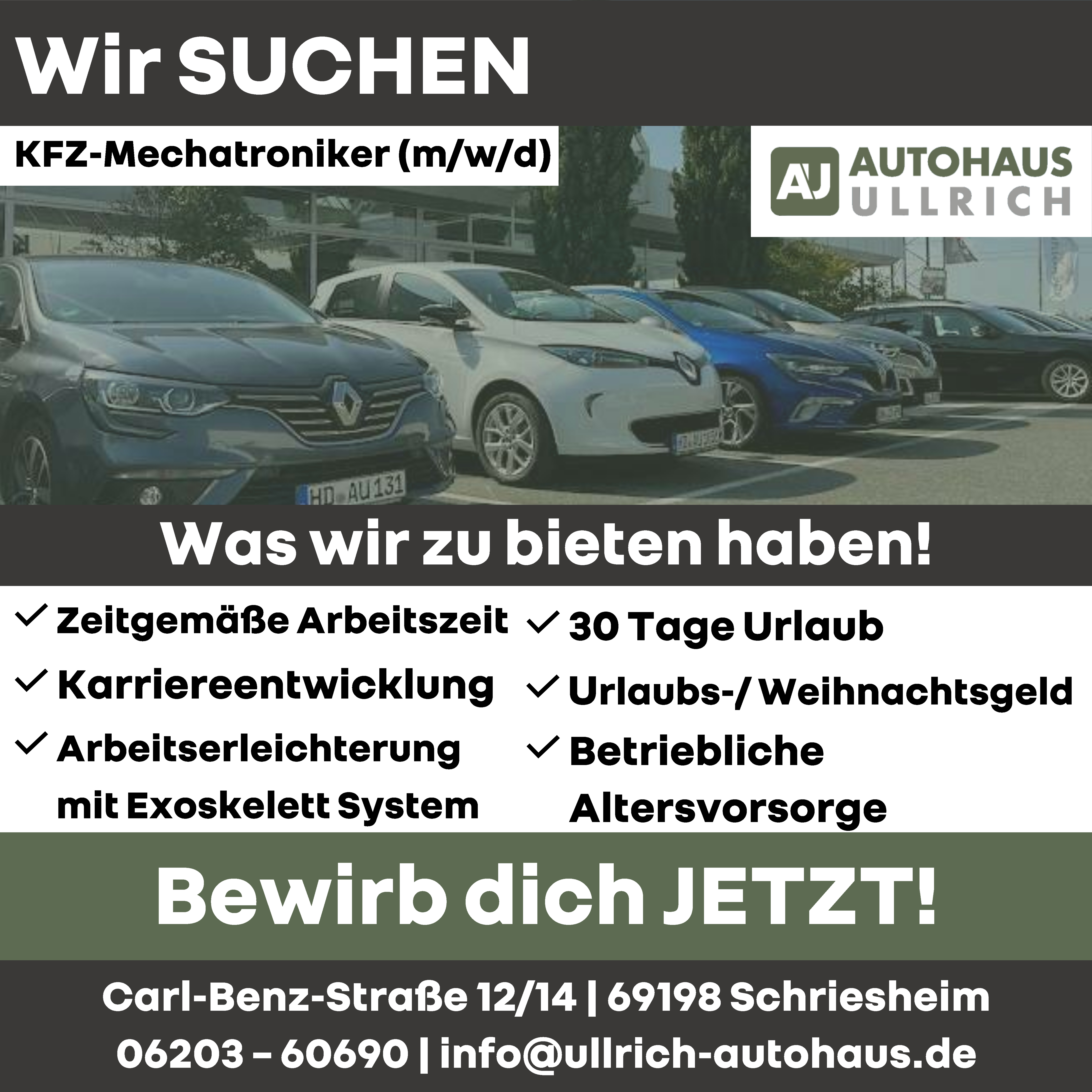 Bewerbung